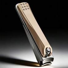 J·FOCUS Stainless Steel Nail Clippers With Built-In Nail File, Sharp Thick Blade Nail Clipper, Ergonomic Non-Slip Manicure Tool For Thick Tough Nails, Portable Nail Trimmer Suitable For Men And Women, Ideal Gift For Daily Home Use - Multicolor - View 8