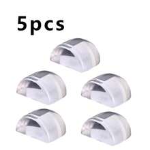 6pcs Transparent Waterproof Odorless Wedge Pads, Multi-Functional Rubber Textured Design For Leveling Furniture, Adjusting Uneven Doors And Floors, Hard Surface Pads, And Stackable Door Stops. - Multicolor - View 15