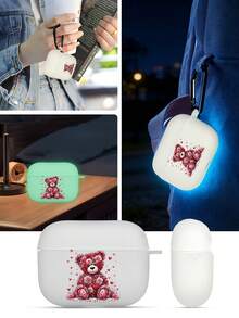 Họa tiết minh họa chú chó theo phong cách tối giản, ốp lưng chia đôi phát quang ban đêm, tương thích với Apple 4/3/1/2/Pro/Pro 2/Pro 3. Hàng chất lượng, thiết kế độc đáo. - Xem 5