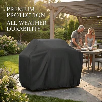 Outdoor Waterproof Grill Cover, 8 Sizes Available For 32-60Inch BBQ Grills