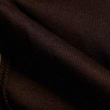 Adidas 女士休闲针织直筒短裤，5英寸内缝，春夏款 JC6142 - 棕紅 - 查看 5