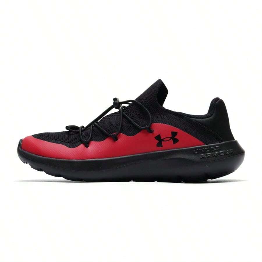 Under Armour UA U Easy Step 男女通用休闲运动鞋，舒适日常及户外运动鞋 6007578-002 - 黑色/紅色 - 查看 1