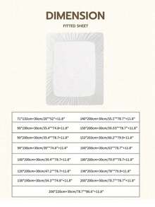 1件可爱爱心图案100%防水TPU底纯色床笠，床垫保护套，适用于所有床型 - 单人床、双人床、大号床，深口袋最大可达11.8英寸，柔软透气，防皱，提升睡眠质量，可机洗，适用于宿舍、客房，亲肤 - 米色 - 查看 3