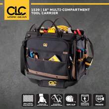 CLC Custom LeatherCraft 1539 - Bolsa de Herramientas con 50 Compartimentos - Multi - Ver 6