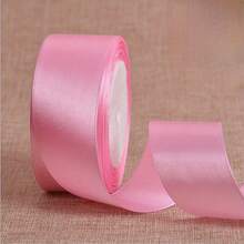 25 Yards Satin Ribbon 4CM Wide, Wedding Chair Decor, Flower Gift Wrapping, Cake Packaging Ribbon - Multicolor - View 30