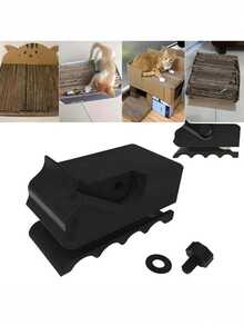 Cute Cardboard Cutting Machine For Cat Scratchers 3D Printed Kitten Shaped Cutter DIY Tools Utility Knife For Cardboard Carton - Multicolor - View 6