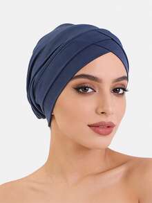 1 chiếc mũ len nữ kiểu đan chéo, co giãn, thích hợp sử dụng hàng ngày. - Nhiều màu - Xem 29