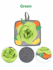 Small Pet Sniffing Mat, Slow Feeder Mat, Playtime & Feeding Toy For Rabbits, Hamsters And Other Small Pets - A - View 11