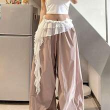 1pc Shiny Jazz Dance New Arrival Flamenco Ruffled Skirt, Street Dance Brand Flowing Tassel Layered Waist Wrap, Belly Dance Accessory American Style Hip Scarf, Sexy Mini Skirt For Stage Performance, Suitable For Nightclub, Disco, Festival, Party, Evening Dress Accessory - 彩色 - 查看 10