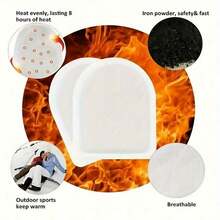 2/4/12/24pcs Pack Instant Self-Adhesive Heating Pads, Suitable For Women, Travel, Disposable, Long-Lasting Heating Patches - View 3