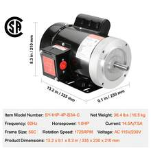 Motor Drivers - 1725 RPM 1.0 HP - View 11