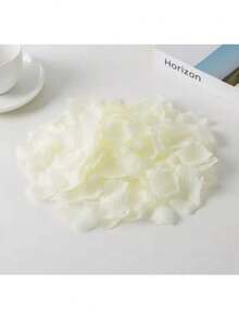 100/1000 pétalos de rosa blanca artificial, adecuados para decoración de bodas y fiestas, agregando un ambiente romántico para el Día de San Valentín, también perfectos para decorar el centro de la mesa del comedor. Estos pétalos también se pueden usar para crear sorpresas de propuesta, convirtiéndolos en el regalo perfecto para el Día de San Valentín, cumpleaños, graduación y otras ocasiones. - Multicolor - Ver 4