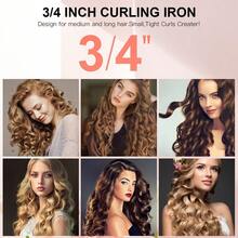 Hatteker 1pc Mini Wool Curling Iron, Perm Waver For Permed Hair, Bangs & Waves Styling Tool - White - View 7