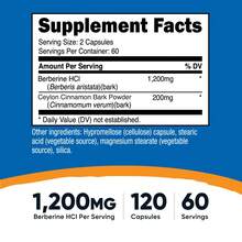 Nutricost Berberine HCl With Ceylon Cinnamon Capsules (120 Capsules, 60 Servings) - Non-GMO, Animal-Free Product - Khác - Xem 2