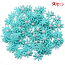 30 miếng vải không dệt đính ngọc trai giả hình hoa 8 cánh, kích thước 2.5cm, dùng để trang trí đồ thủ công DIY cho quần áo, túi xách, giày dép, mũ, kẹp tóc, băng đô, bông tai. - hoa - Xem 17
