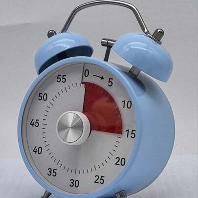 New Visual Timer With Multiple Colors, Creative Bedside Bell For Students, BB Alarm Countdown Creative Clock
