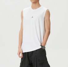 Nike Áo tank top nam JORDAN không tay kiểu dáng thường ngày - trắng - Xem 2