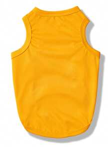 3pcs Polyester Solid Color Vest, Colorful Combination Anti-Flea, Reduce Shedding, Insulation & Breathable For Indoor & Outdoor Cats And Dogs - Multicolor - View 10