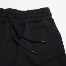 Adidas 女士轻便舒适休闲运动短裤，夏季 - 黑色 - 查看 3