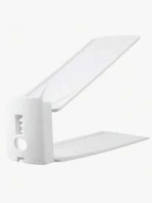 1 pieza Estantería para zapatos de 4/5/6 niveles en negro y blanco, gabinete de zapatos minimalista de varias capas, caja de zapatos a prueba de polvo, contenedor de almacenamiento de zapatos de alta capacidad para interiores - Blanco - Ver 10