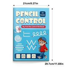 Handwriting Practice Workbook, Combining Fun Exercises And Writing Techniques To Improve Pen Control, Character Formation, And Cultivate Writing Interest And Focus, Suitable For Home Learning - Pen Control Practice Book - View 8