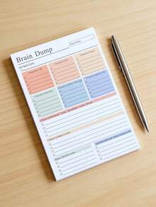 1本A5极简笔记本，50页灵感记录本和每日待办事项计划本 - A - 查看 1