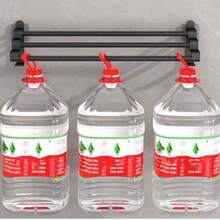 Giá treo khăn gắn tường, giá treo khăn phòng tắm, giá treo khăn, thích hợp cho khách sạn, nhà bếp, phòng khách và phòng tắm. - Xám - Xem 5