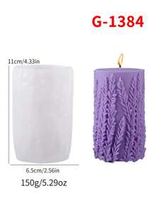 1 khuôn silicon hình hoa nở và hoa oải hương - Trắng - Xem 9