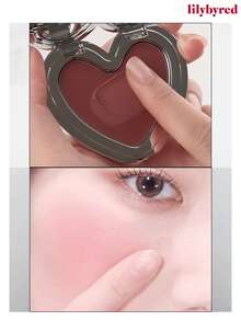 K-Beauty Luv Beam腮红慕斯，自然腮红，易于晕染不卡粉，轻盈丝滑慕斯质地，提亮双颊，持久妆效，裸妆适用，面部彩妆 - #02 Cherry Mousse - 查看 5