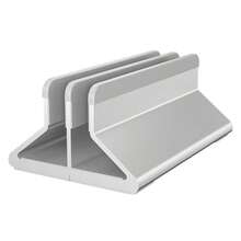 Universal Vertical Aluminum Alloy Space-Saving Desk Brackets Adjustable Notebook Laptop Stand For Macbook - View 7
