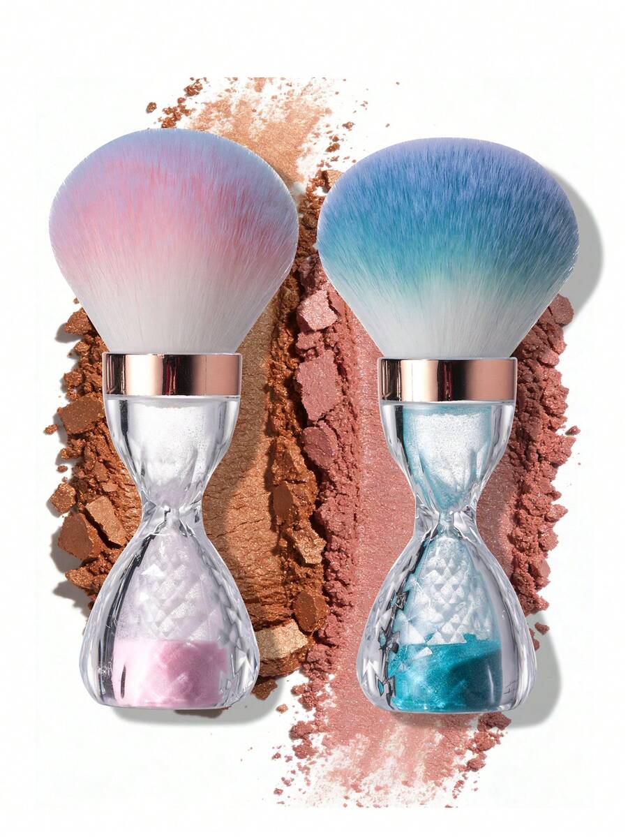 BS-MALL 独家倒计时化妆刷，柔软亲肤腮红刷，散粉刷，高性价比化妆刷 - 彩色 - 查看 1