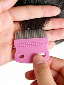 Bộ 5 lược chải chấy răng thưa. Màu xanh dương/hồng/xanh lá cây. Làm sạch và chải tóc. Loại bỏ chấy và gàu. Lược răng thưa thích hợp để làm sạch tóc dễ bị chấy và gàu. Lược chuyên dụng loại bỏ chấy và tóc bạc, lược răng thưa và răng dày, bộ bàn chải gội đầu trị gàu, lược chuyên dụng loại bỏ chấy, bàn chải tắm. - Nhiều màu - Xem 5