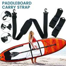 1pc Adjustable Shoulder Strap For Surfboard, Kayak, Canoe, Paddleboard, Ski, Snowboard, Skateboard, Available In Black, Grey, Blue, Green - Multicolor - View 5