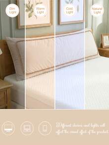 1 chiếc vỏ gối tựa dài hình chữ nhật màu be và xám với họa tiết tua rua - Vải polyester mềm mại, gối màu xanh lá cây phù hợp cho ghế sofa phòng ngủ - Gối tựa lưng trang trí, trang trí mùa đông, quà tặng unisex, sử dụng được quanh năm. - Nhiều màu - Xem 5