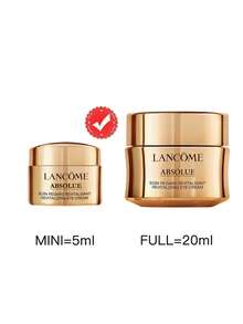 Lancôme 兰蔻【迷你装】小黑瓶眼霜 5ml | 减少皱纹，抚平细纹 | 一款奢华抗衰老眼霜，有效改善6大眼周问题，包括鱼尾纹、皱纹和眼袋。【随机包装（2款）】 - ABSOLUE - 5ml - 查看 2