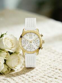 Guess Marina 女士计时腕表 - W1025L5 - 白色 - 查看 1