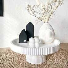 DIY Resin Mold 2pcs Set - Striped Storage Box + Striped Tray, Suitable For Making Epoxy, Plaster, Candle, Incense, Home Decor, Silicone Mold - Striped Storage Box Bottom + Striped Tray - View 4