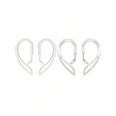 360 ° Adjustable Soft Silicone Universal Bluetooth Headphone Clip, Anti Slip Sports Clip, Ear Hook, Flexible Headphone Clip Kit