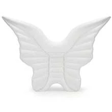 超大天使翅膀充气漂浮床，网红风泳池漂浮垫，成人水上休闲躺椅，沙滩度假拍照道具，加厚PVC材质 - A - 查看 11