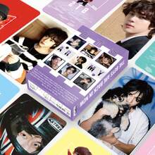 Bộ 55 thẻ LOMO nhóm nhạc nam K-Pop "ARIRANG" "Dynamite" "SWIM" phiên bản giới hạn mới, ảnh hai mặt độ phân giải cao bao gồm tất cả các thành viên VvV, Jungkook, Jimiinnn, thẻ ảnh cá nhân, hàng hóa thần tượng làn sóng Hallyu, bộ sưu tập không thể thiếu cho người hâm mộ, thẻ ảnh độ phân giải cao, thẻ hologram, vật phẩm thiết yếu cho người hâm mộ. - Nhiều màu - Xem 1