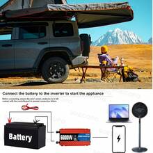 终极 6000W 太阳能发电套装：12V 直流逆变器转 110V/220V 交流逆变器 + 2 块太阳能电池板 + 充电控制器 | 适用于离网系统 - SEP-12K-2-D6000 - 查看 13