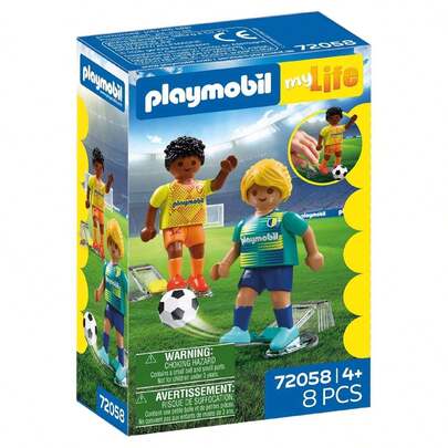  Playmobil My Life Calciatori ✅ Consegna in Spagna (penisola) in 24/48 ore - Rif. 72058