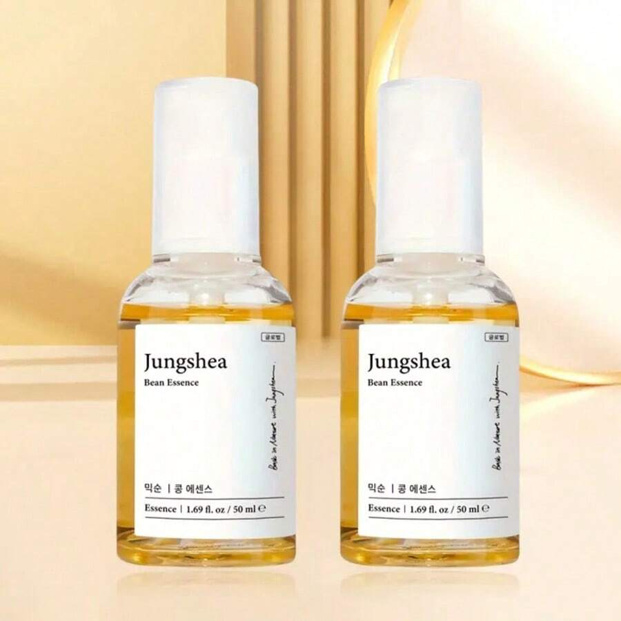 Jungshea Bean Essence: Gentle Exfoliation ,Anti-Aging & Skin Glow Serum,Hydrate, Brighten & Revitalize Your Skin! Skincare - 2pcs - 查看 1