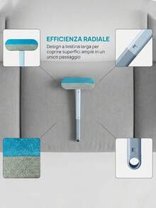 Multi-Functional Pet Deshedding Brush, Cat Hair Cleaning Brush, Suitable For Carpet, Sofa And Bedding Pet Hair Cleaning, Cat Grooming Roller - Multicolor - View 8