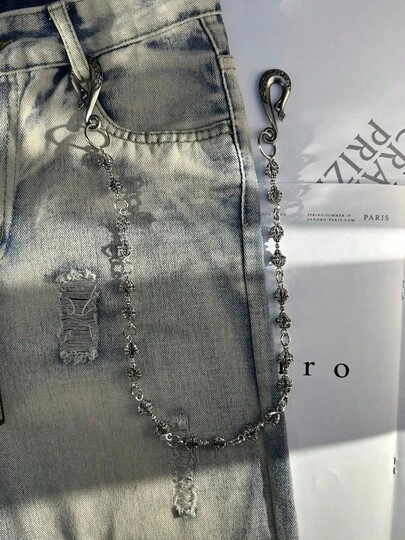 2026 New Vajra Pant Chain, Fashionable Unisex Accessory, Y2K Retro Streetwear Punk Hip Hop Motorcycle Pant Chain