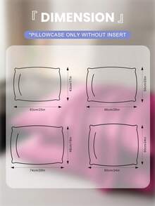 2 buah Sarung Bantal Satin Polos Lembut dan Bernapas, Nyaman untuk Tidur, Cocok untuk Kamar Tidur & Ruang Tamu, Dapat Dicuci dengan Mesin, Dekorasi Rumah - Merah - View 4