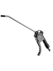 1pc Extra Long High Flow Air Blow Gun - Extended Air Hose, High Pressure Industrial & Household Air Nozzle, Durable PP Material, Suitable For Air Compressor Dusting, Black, Air Gun Accessory - Extended Version - View 8