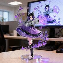 : Kimetsu No Yaiba , Kanae, Butterfly Trio Magical Girl Acrylic Standee, Gift, Holiday Gift, Birthday Gift, Perfect Gift - Multicolor - View 6