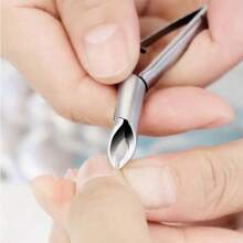 Bassion Nail Clippers Manicure Tools Stainless Steel Cuticle Trimmer Precise Nail Care - Silver - View 7