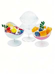 Artistic Chair Design Dessert Mug, Multi-Purpose For Pudding, Coffee And Ice Cream, Chic Tableware For Stylish Dining And Home Decoration - Multicolor - View 6